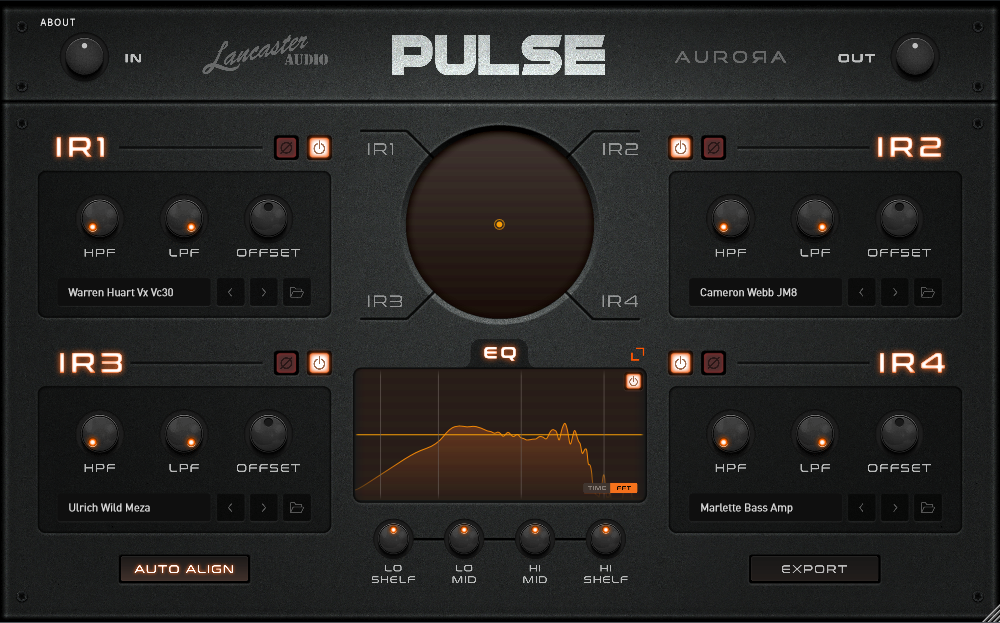 Lancaster Audio Pulse 2 (IR Loader) v1.0.1 WiN Mac调音师资源网-混音-效果器-编曲-效果器-音源-宿主-采样AudioXu资源网
