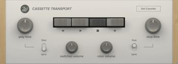 磁带变速效果器-Wavesfactory Cassette Transport v1.0.4 MAC / WIN AU AAX VST VST3调音师资源网-混音-效果器-编曲-效果器-音源-宿主-采样AudioXu资源网