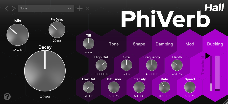 混响插件 Orpheus Effects PhiVerb Bundle v1.1.9-BUBBiX Win调音师资源网-混音-效果器-编曲-效果器-音源-宿主-采样AudioXu资源网
