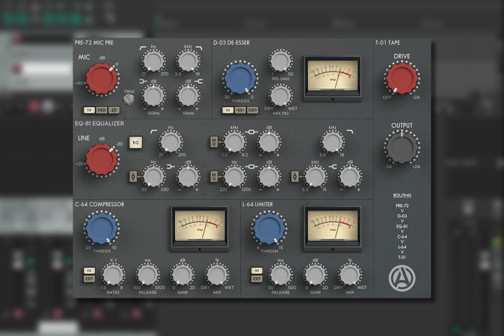 通道条插件-Analog Obsession CHANNEV v2.0 VST VST3 AU WiN macOS调音师资源网-混音-效果器-编曲-效果器-音源-宿主-采样AudioXu资源网