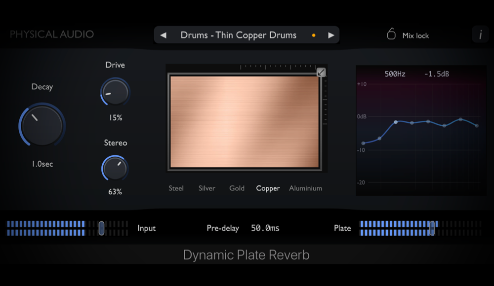 动态板式混响-Physical Audio Dynamic Plate Reverb v3.1.9 Incl Keygen-R2R调音师资源网-混音-效果器-编曲-效果器-音源-宿主-采样AudioXu资源网