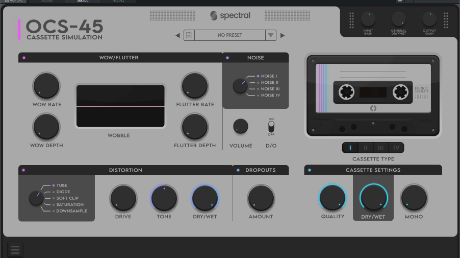 Spectral_Plugins_OCS-45_1.1.4_WiN_[MOCHA]调音师资源网-混音-效果器-编曲-效果器-音源-宿主-采样AudioXu资源网